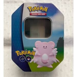 2022 Pokemon TCG 'Pokemon Go' EMPTY Collectors Tin- Blissey (No Cards)